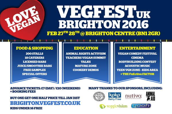 Vegfest Brighton﻿ 2016