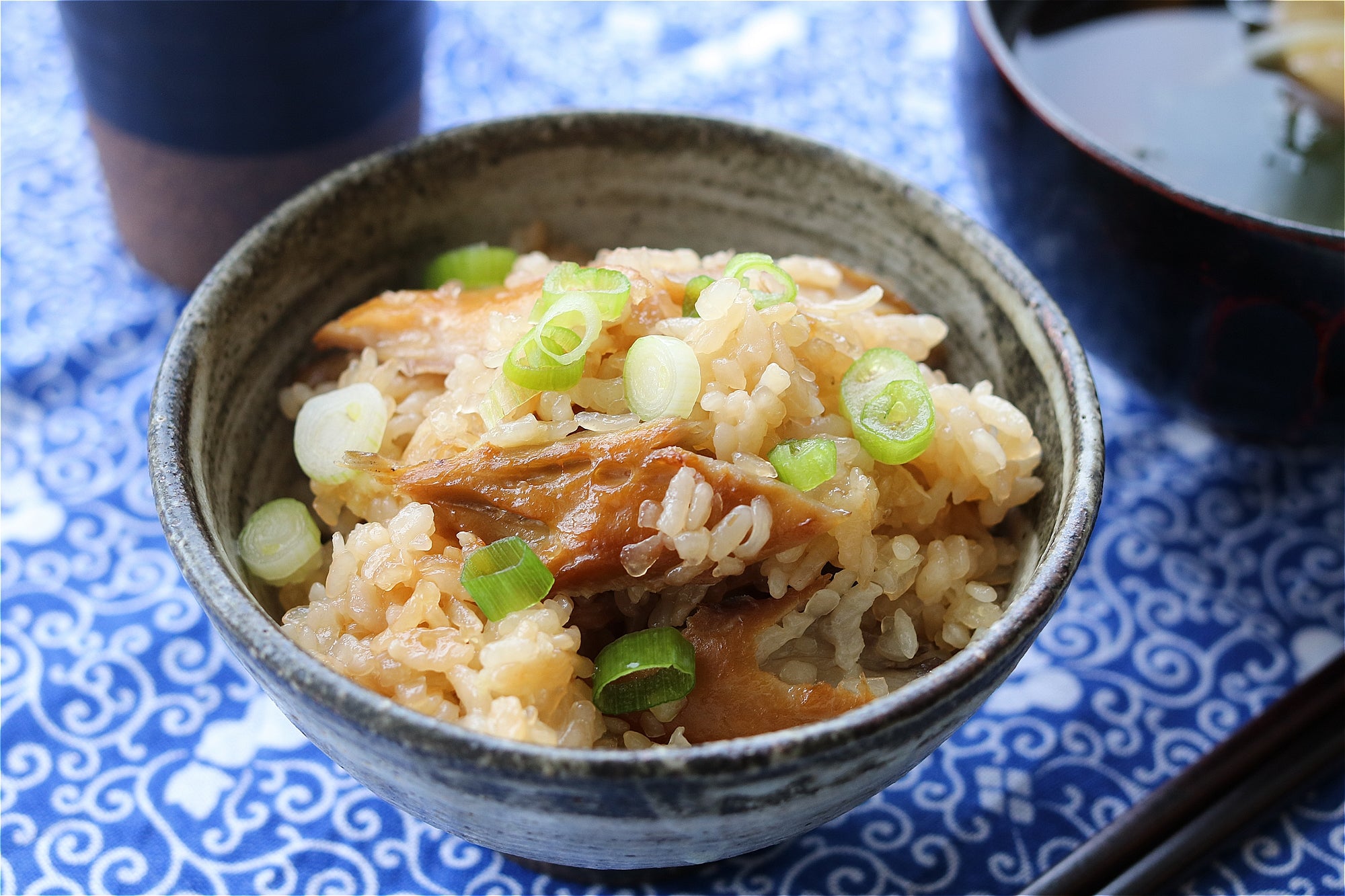 Mackerel Konyaku Rice