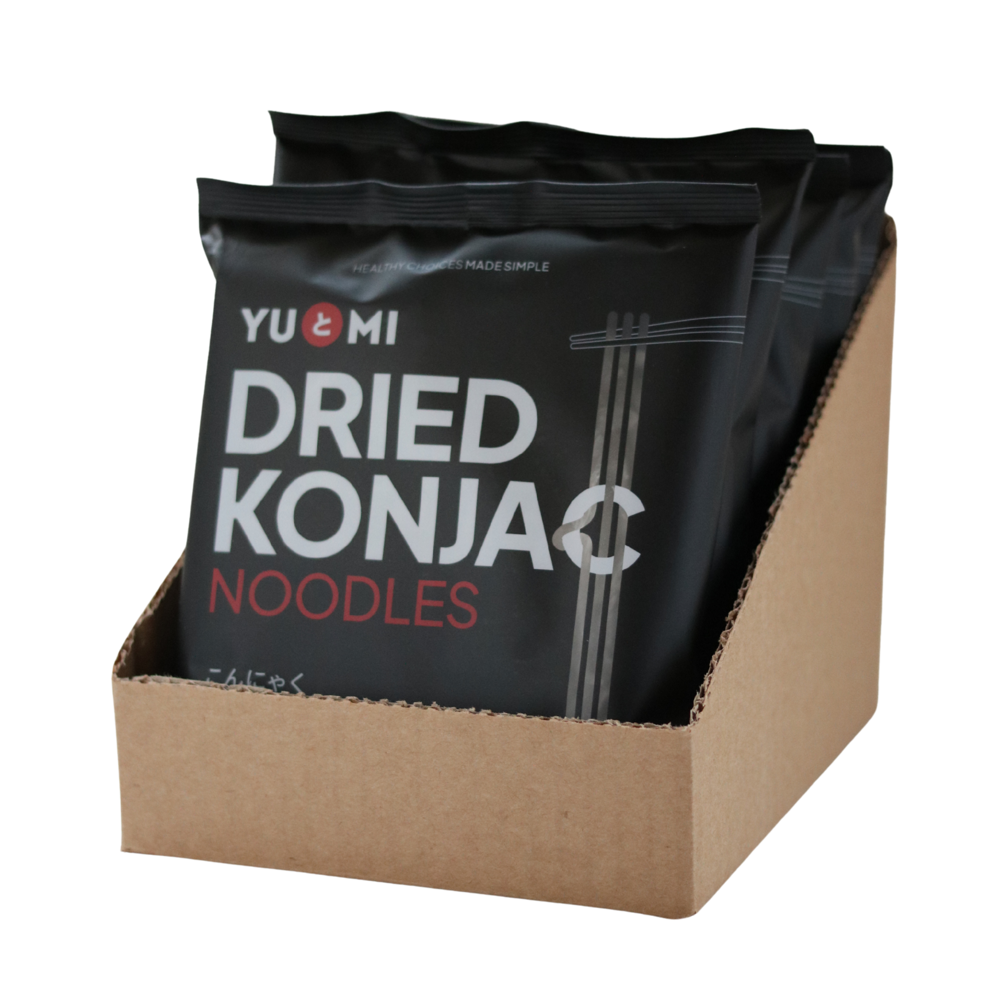 Dried Konjac Noodles, 100g x 6 packs