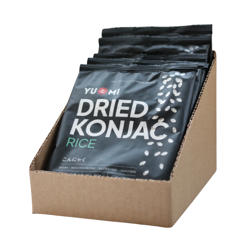 Dried Konjac Rice, 100g x 6 packs