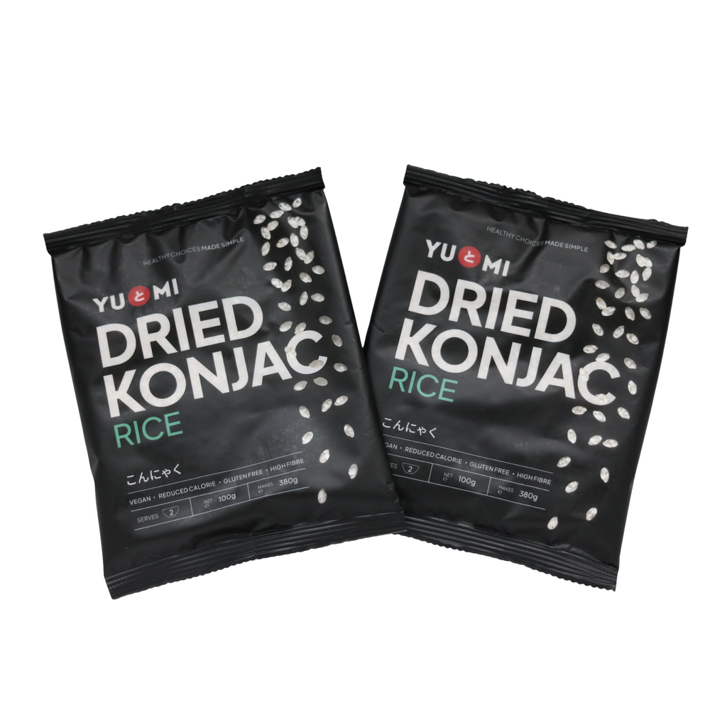 Dried Konjac Rice, 100g x 2 packs